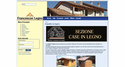 Desktop Screenshot of francesconlegno.it